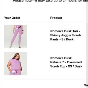 Figs Scrubs in Dusk Color